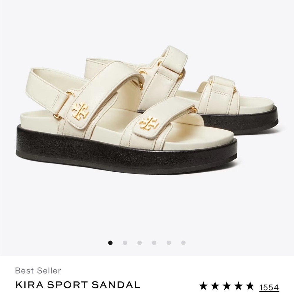Tory Burch Kira Sport Sandal - New Ivory